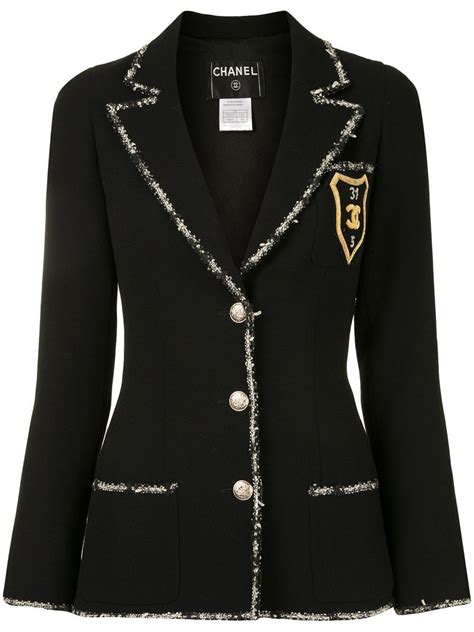 chanel vetement occasion|pre owned chanel blazers.